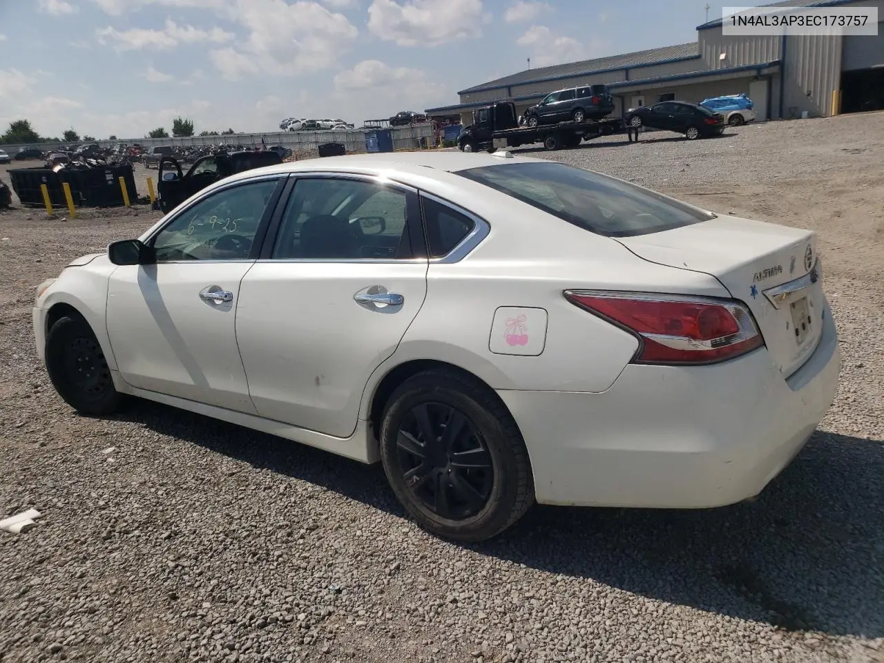 2014 Nissan Altima 2.5 VIN: 1N4AL3AP3EC173757 Lot: 62660655