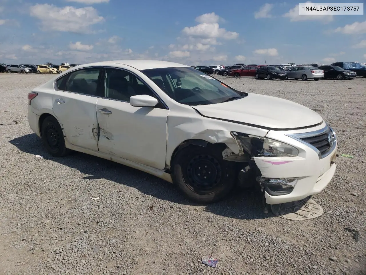 2014 Nissan Altima 2.5 VIN: 1N4AL3AP3EC173757 Lot: 62660655