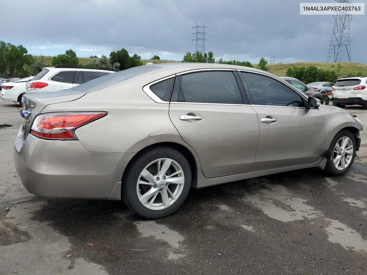 2014 Nissan Altima 2.5 VIN: 1N4AL3APXEC403763 Lot: 62877215