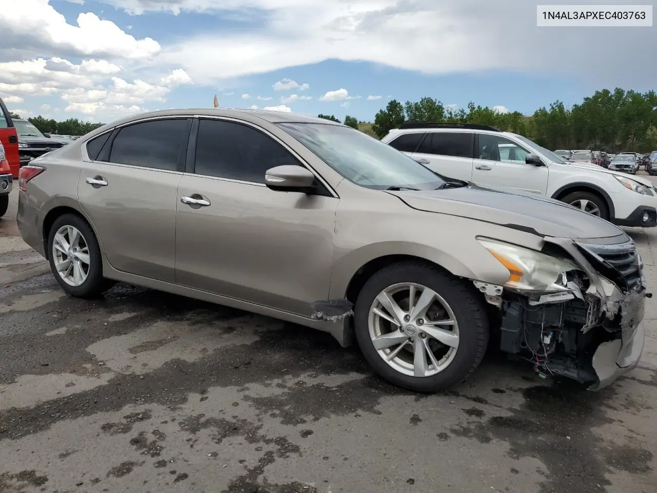 2014 Nissan Altima 2.5 VIN: 1N4AL3APXEC403763 Lot: 62877215