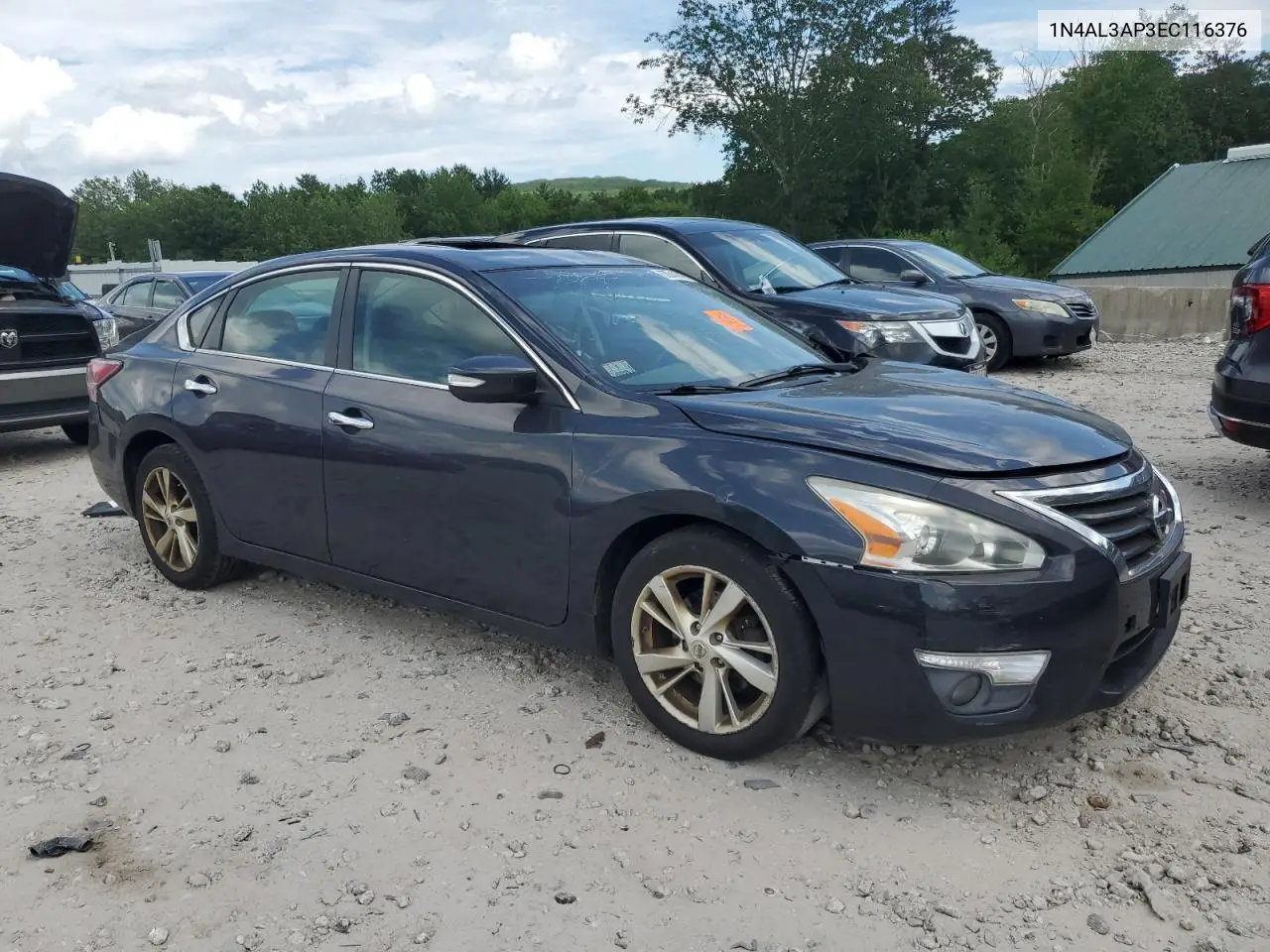 2014 Nissan Altima 2.5 VIN: 1N4AL3AP3EC116376 Lot: 63044745