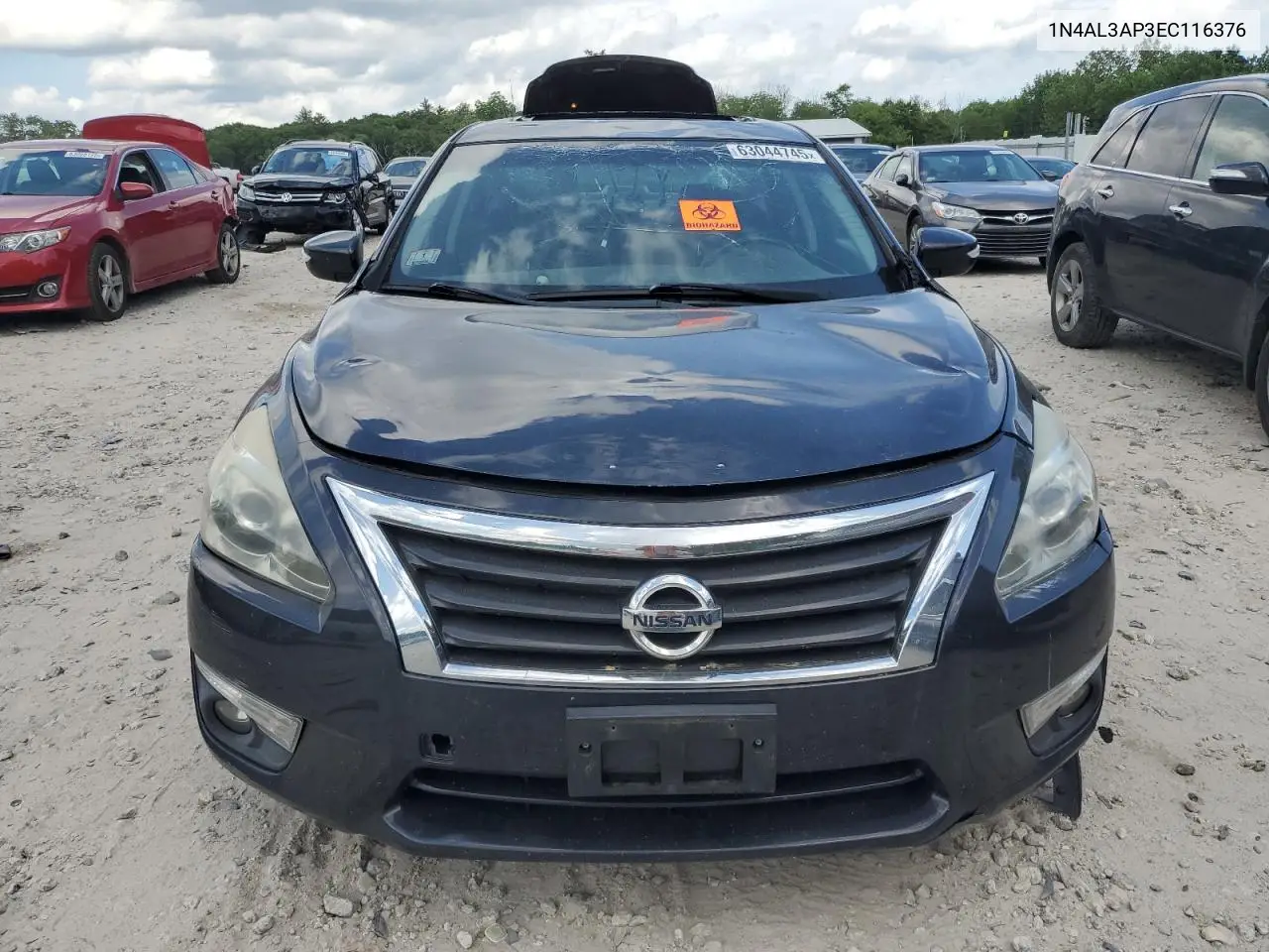 2014 Nissan Altima 2.5 VIN: 1N4AL3AP3EC116376 Lot: 63044745