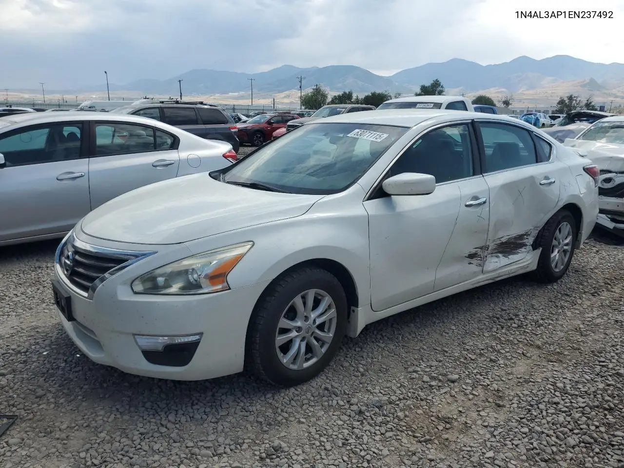 2014 Nissan Altima 2.5 VIN: 1N4AL3AP1EN237492 Lot: 63071115