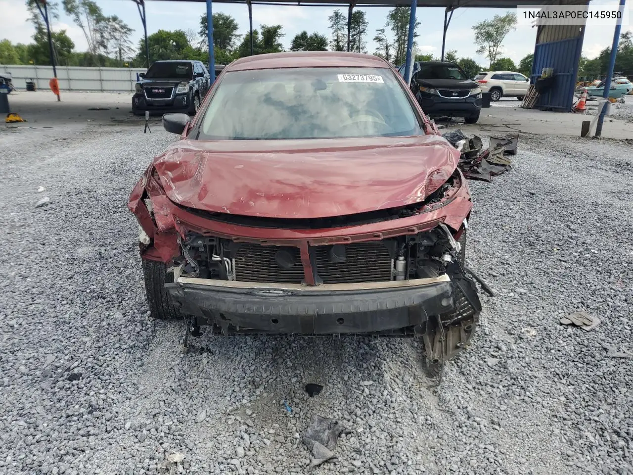 2014 Nissan Altima 2.5 VIN: 1N4AL3AP0EC145950 Lot: 63273795