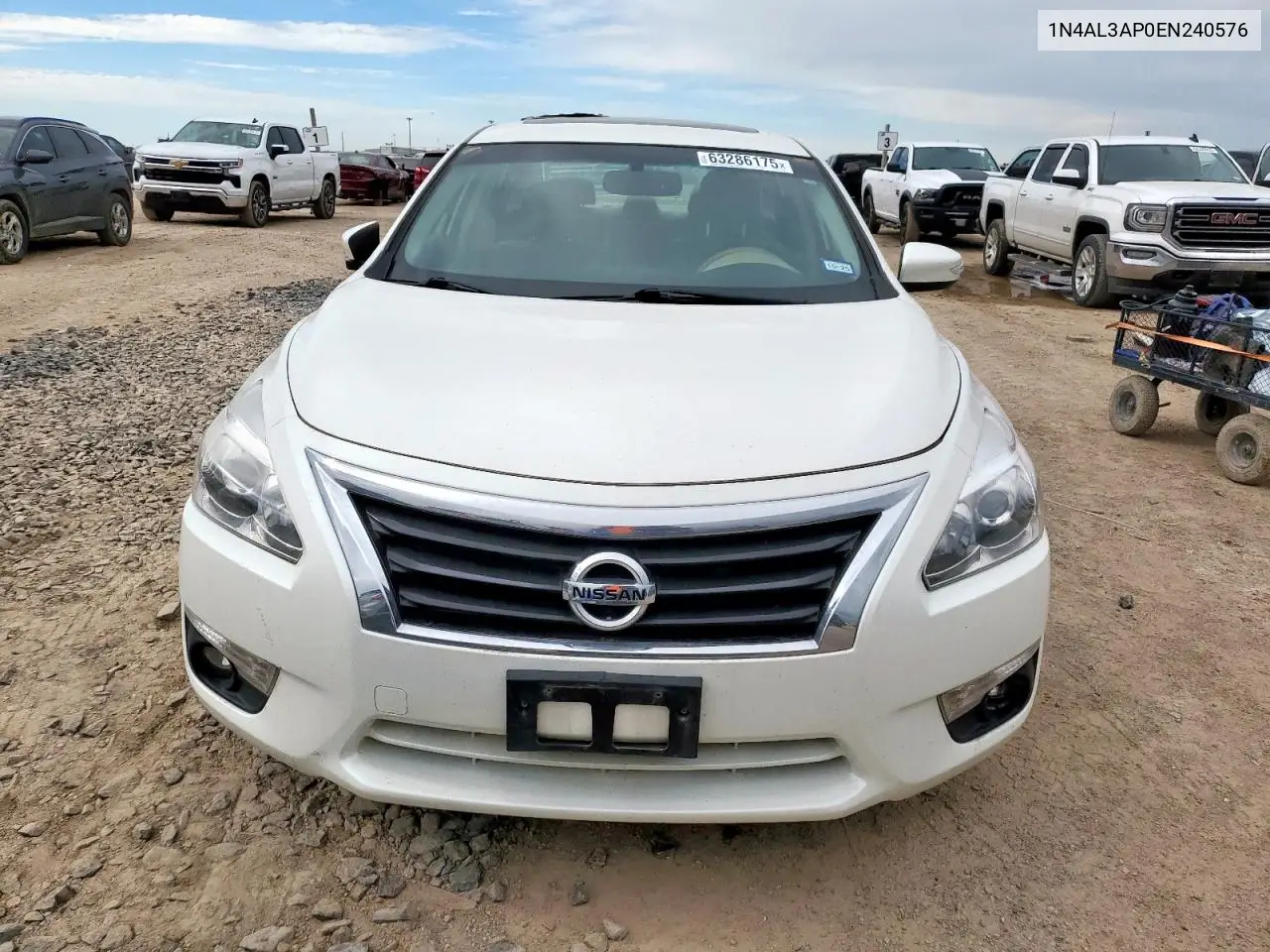 2014 Nissan Altima 2.5 VIN: 1N4AL3AP0EN240576 Lot: 63286175