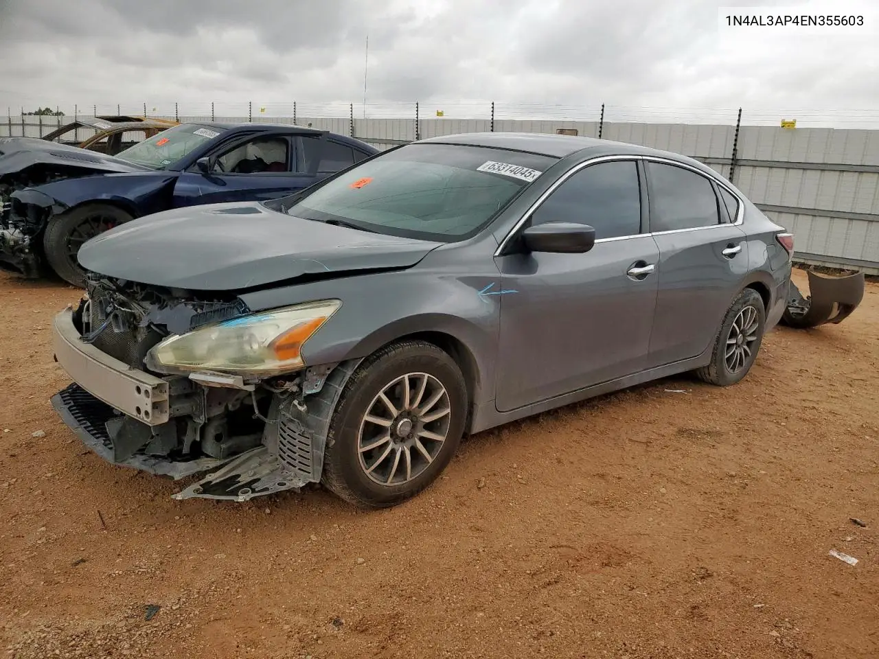 2014 Nissan Altima 2.5 VIN: 1N4AL3AP4EN355603 Lot: 63314045