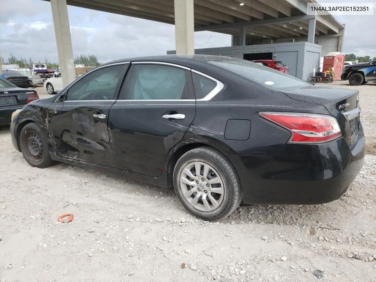 2014 Nissan Altima 2.5 VIN: 1N4AL3AP2EC152351 Lot: 63314525