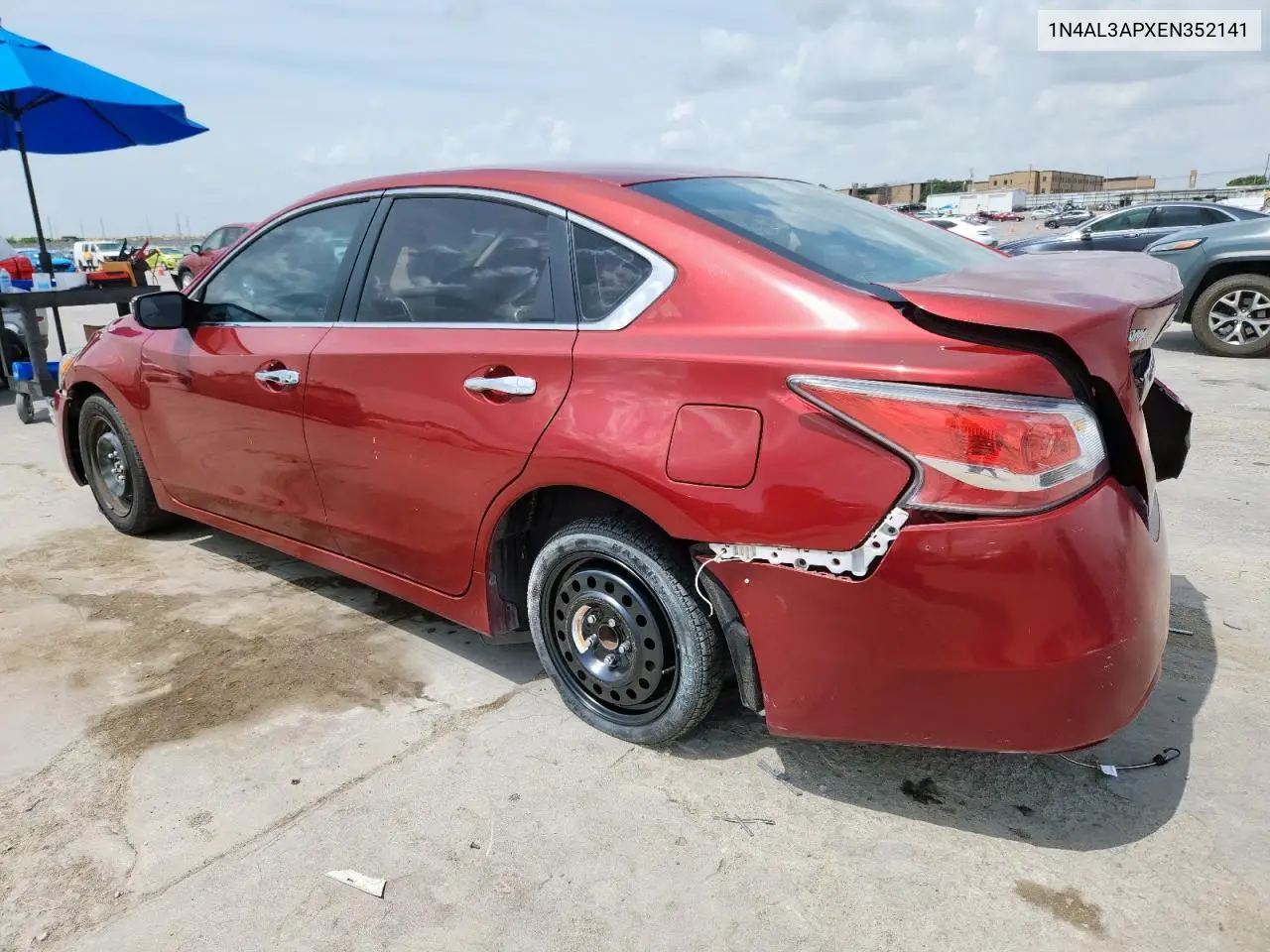 2014 Nissan Altima 2.5 VIN: 1N4AL3APXEN352141 Lot: 63328885