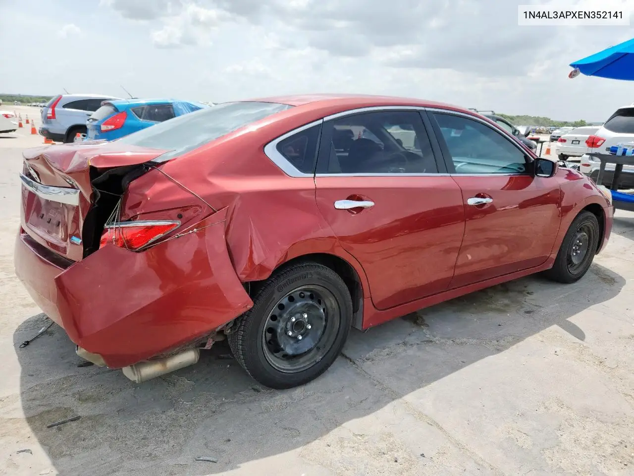2014 Nissan Altima 2.5 VIN: 1N4AL3APXEN352141 Lot: 63328885