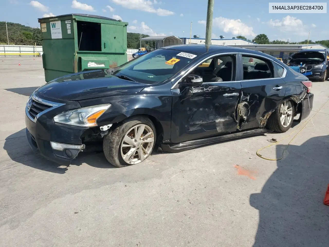 2014 Nissan Altima 2.5 VIN: 1N4AL3AP3EC284700 Lot: 63737045