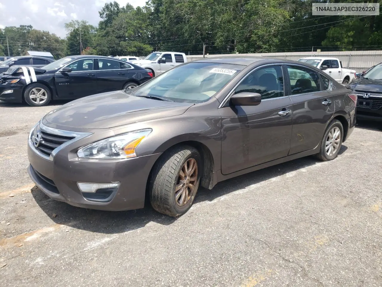 2014 Nissan Altima 2.5 VIN: 1N4AL3AP3EC326220 Lot: 65853255