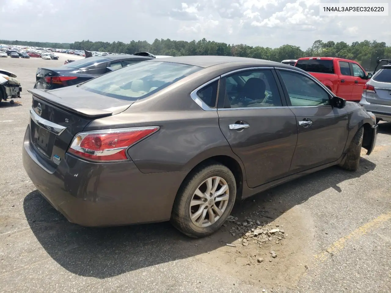 2014 Nissan Altima 2.5 VIN: 1N4AL3AP3EC326220 Lot: 65853255
