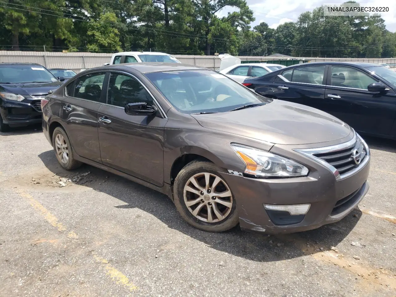 2014 Nissan Altima 2.5 VIN: 1N4AL3AP3EC326220 Lot: 65853255