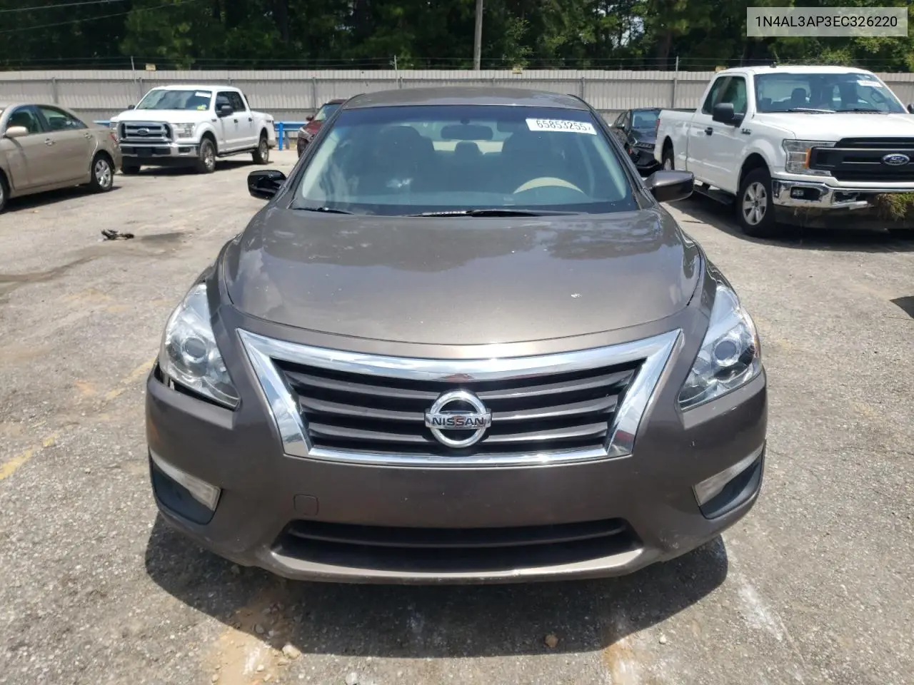 2014 Nissan Altima 2.5 VIN: 1N4AL3AP3EC326220 Lot: 65853255