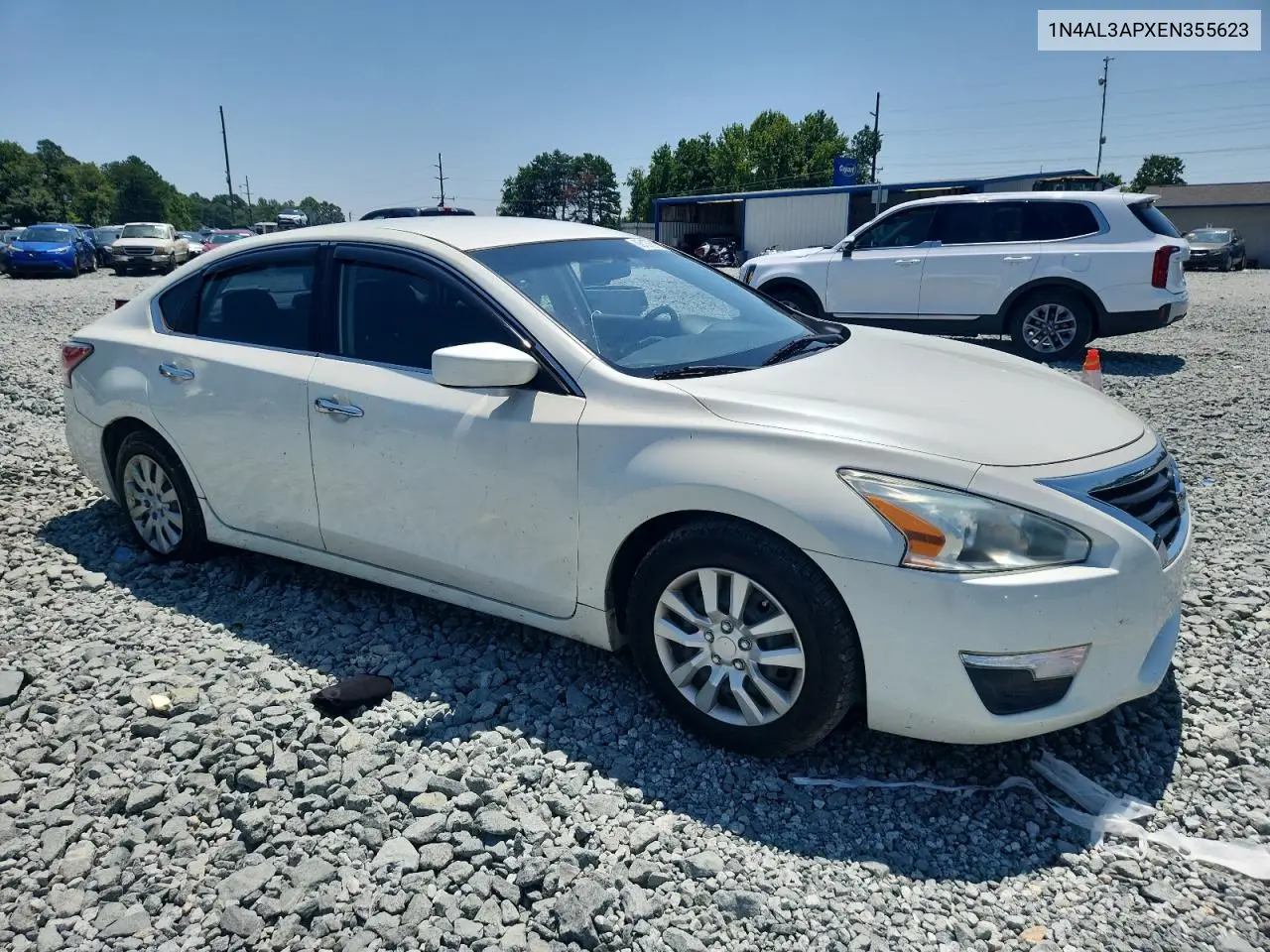 2014 Nissan Altima 2.5 VIN: 1N4AL3APXEN355623 Lot: 66127575