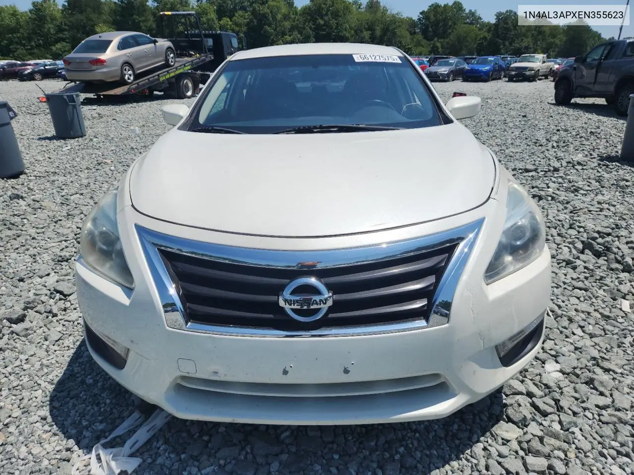2014 Nissan Altima 2.5 VIN: 1N4AL3APXEN355623 Lot: 66127575