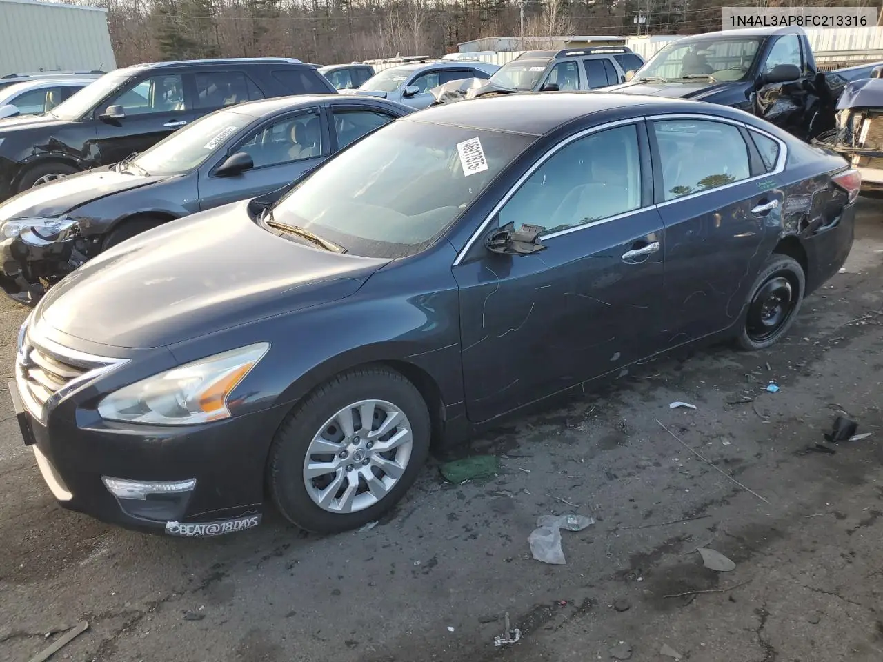 2015 Nissan Altima 2.5 VIN: 1N4AL3AP8FC213316 Lot: 46917875