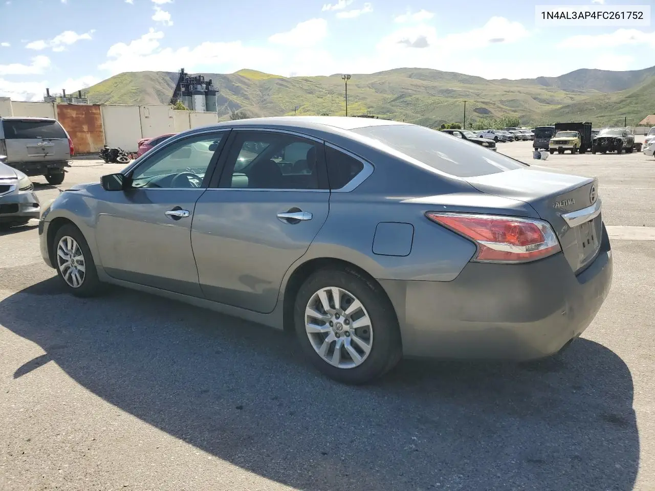 2015 Nissan Altima 2.5 VIN: 1N4AL3AP4FC261752 Lot: 53968285