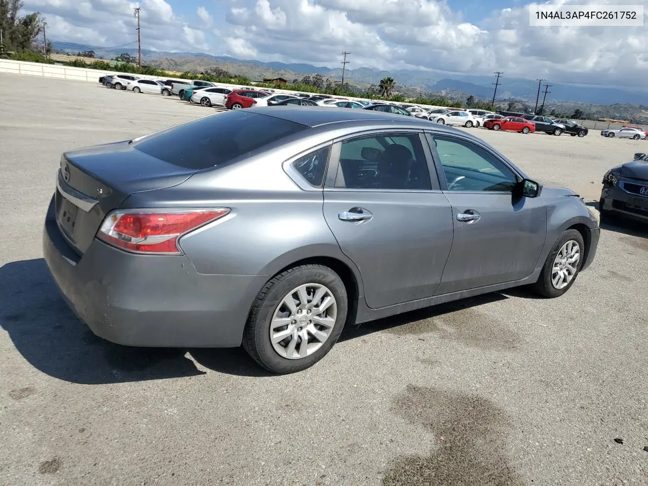 2015 Nissan Altima 2.5 VIN: 1N4AL3AP4FC261752 Lot: 53968285