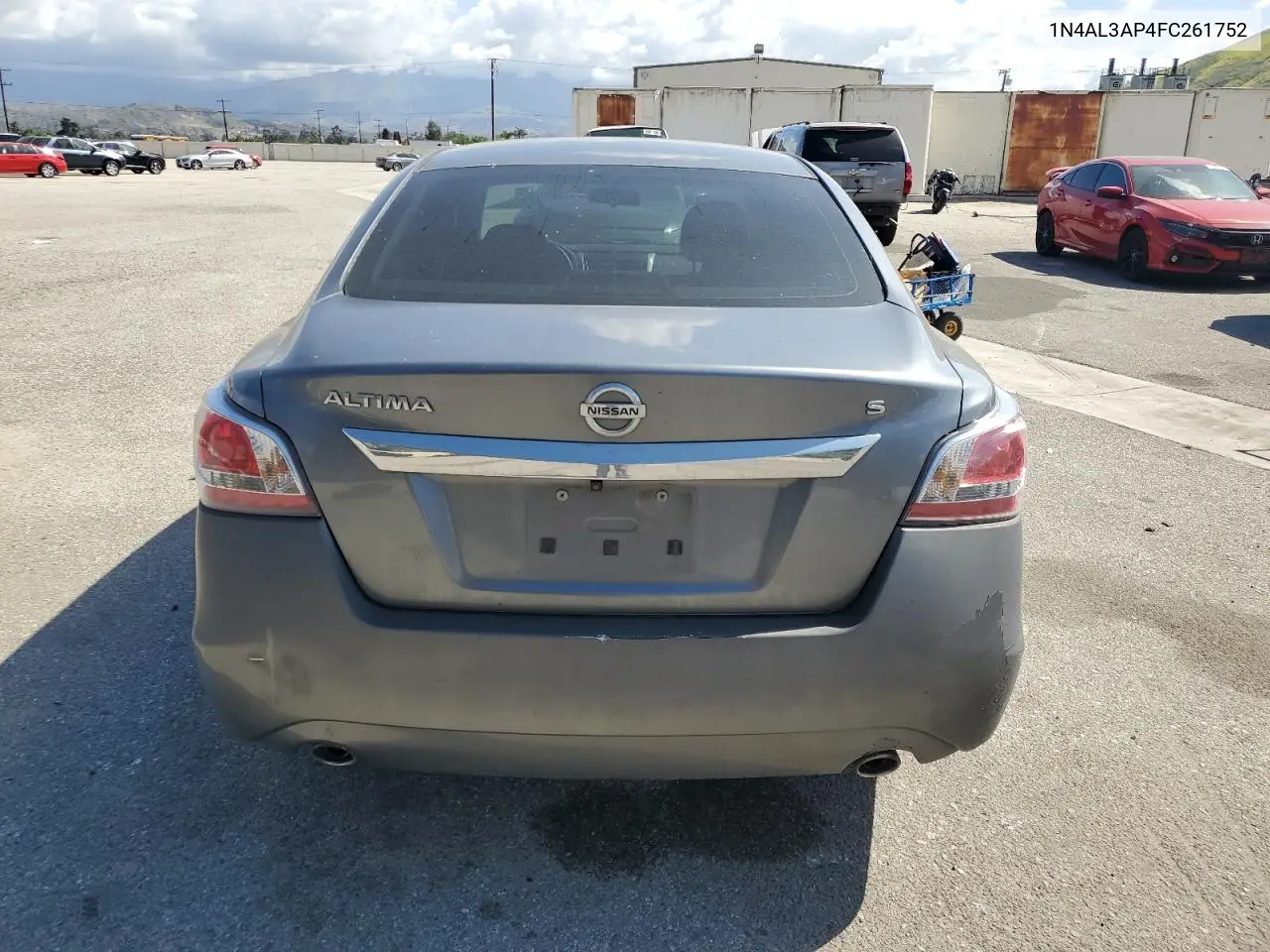 2015 Nissan Altima 2.5 VIN: 1N4AL3AP4FC261752 Lot: 53968285