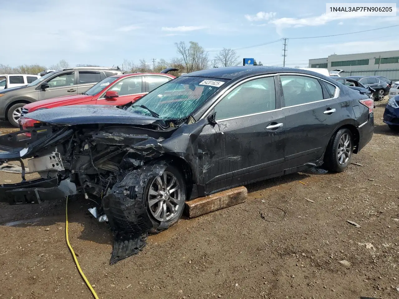 2015 Nissan Altima 2.5 VIN: 1N4AL3AP7FN906205 Lot: 54201625