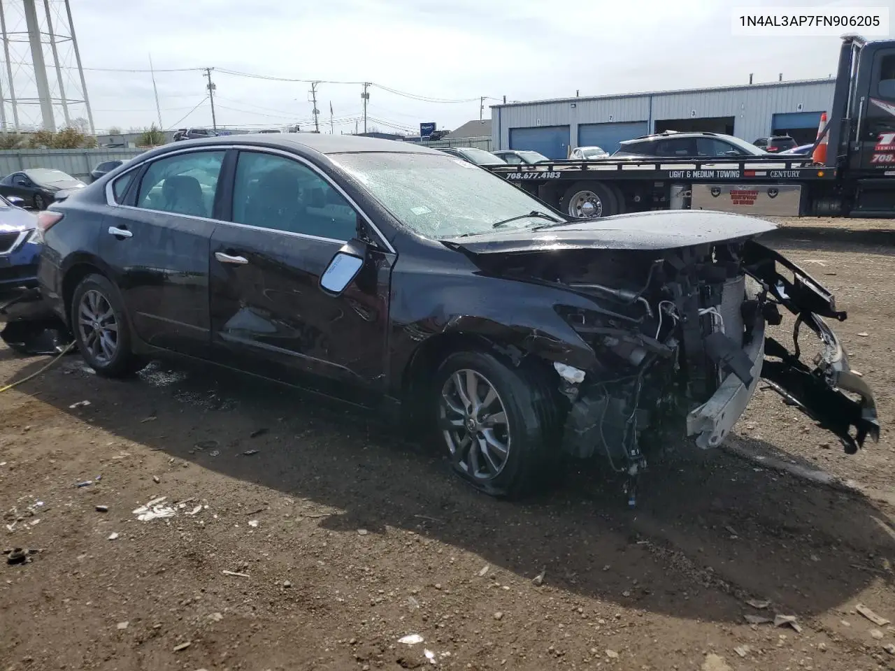 2015 Nissan Altima 2.5 VIN: 1N4AL3AP7FN906205 Lot: 54201625