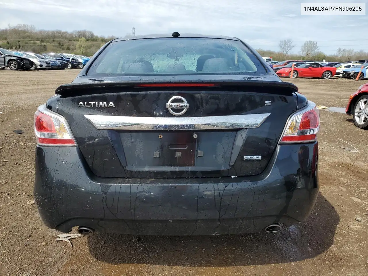 2015 Nissan Altima 2.5 VIN: 1N4AL3AP7FN906205 Lot: 54201625