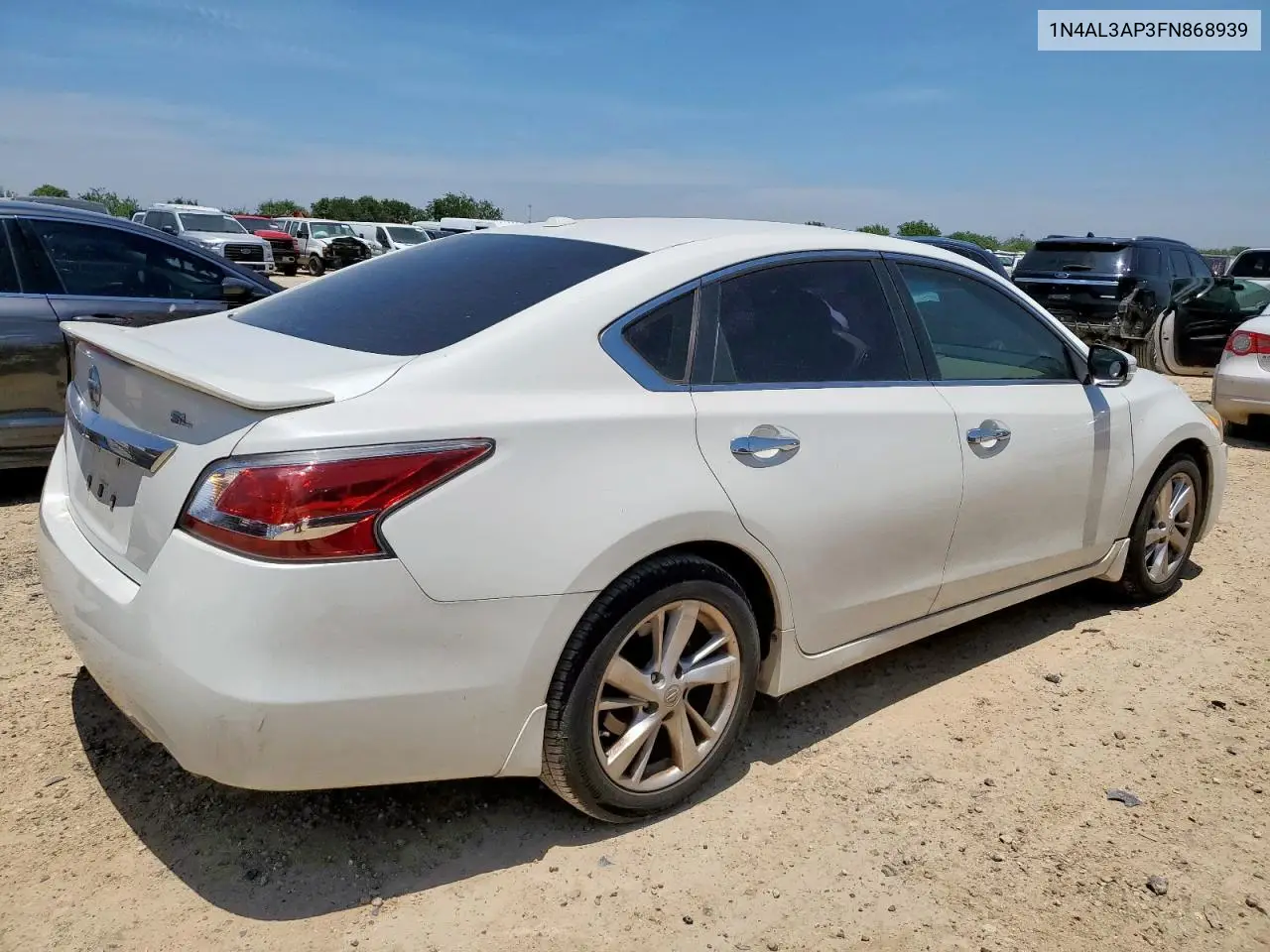 2015 Nissan Altima 2.5 VIN: 1N4AL3AP3FN868939 Lot: 54629615