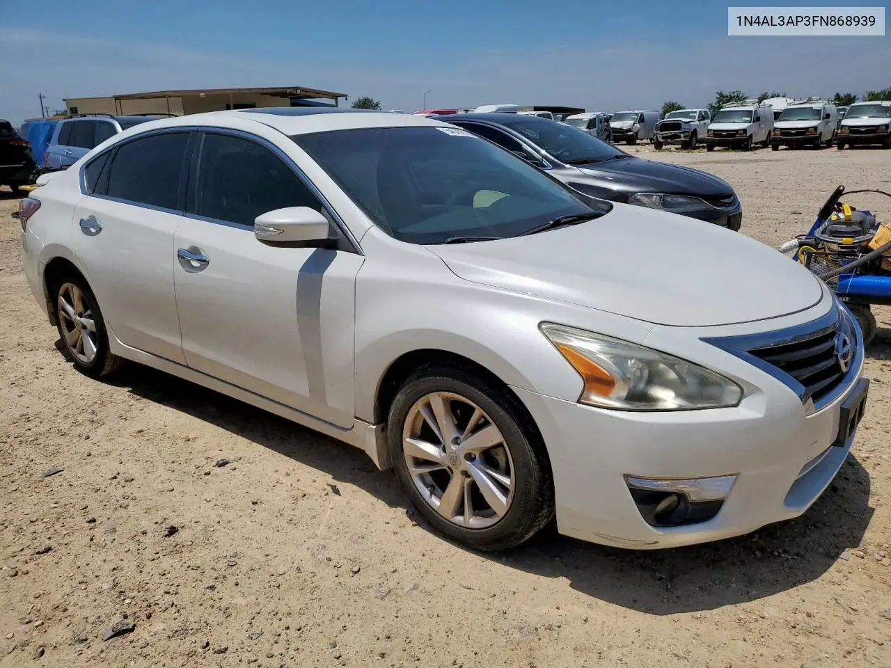 2015 Nissan Altima 2.5 VIN: 1N4AL3AP3FN868939 Lot: 54629615