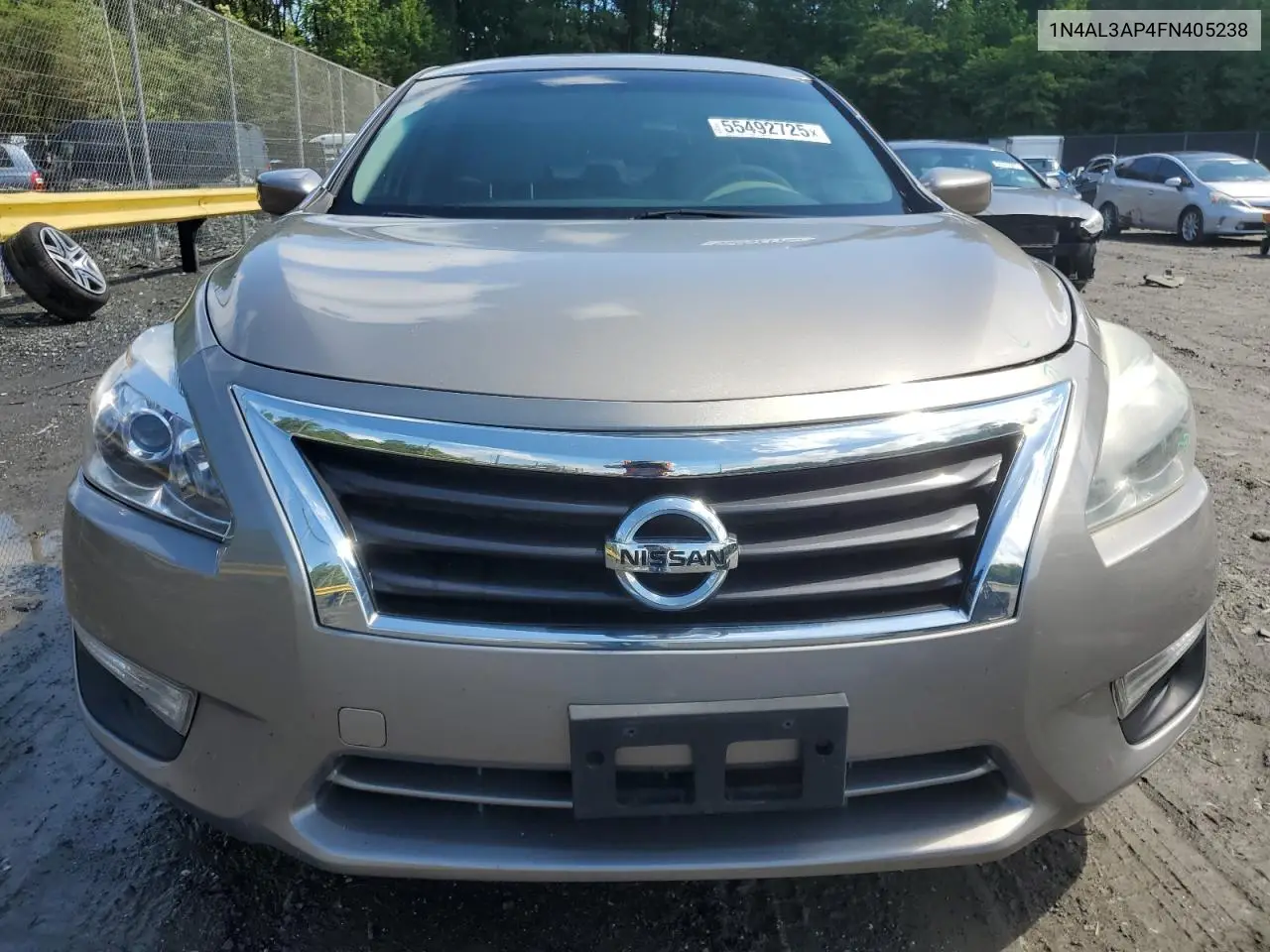 2015 Nissan Altima 2.5 VIN: 1N4AL3AP4FN405238 Lot: 55492725