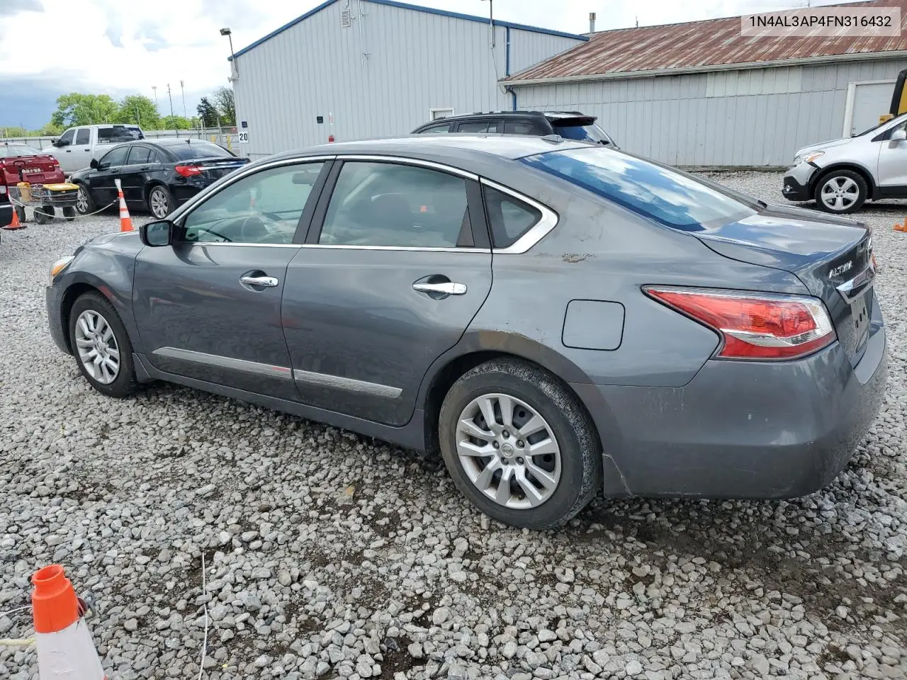 2015 Nissan Altima 2.5 VIN: 1N4AL3AP4FN316432 Lot: 56434155