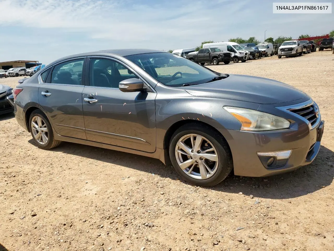 2015 Nissan Altima 2.5 VIN: 1N4AL3AP1FN861617 Lot: 56671585