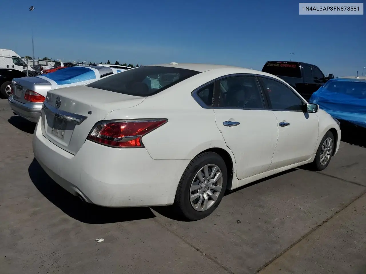 2015 Nissan Altima 2.5 VIN: 1N4AL3AP3FN878581 Lot: 56672195