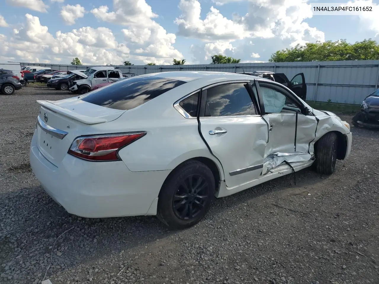2015 Nissan Altima 2.5 VIN: 1N4AL3AP4FC161652 Lot: 56678835
