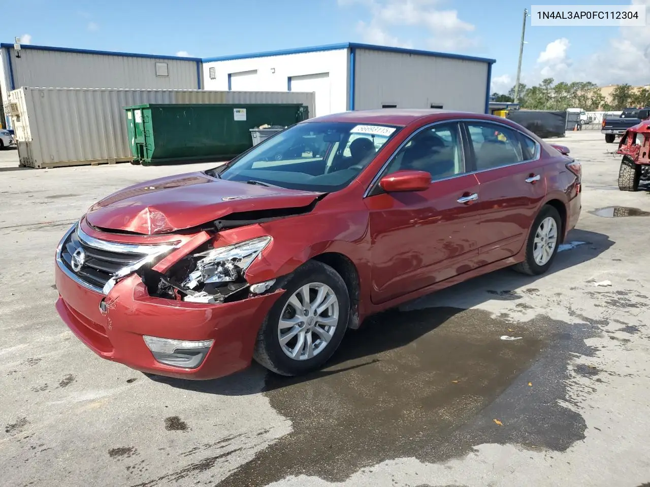 2015 Nissan Altima 2.5 VIN: 1N4AL3AP0FC112304 Lot: 56693115
