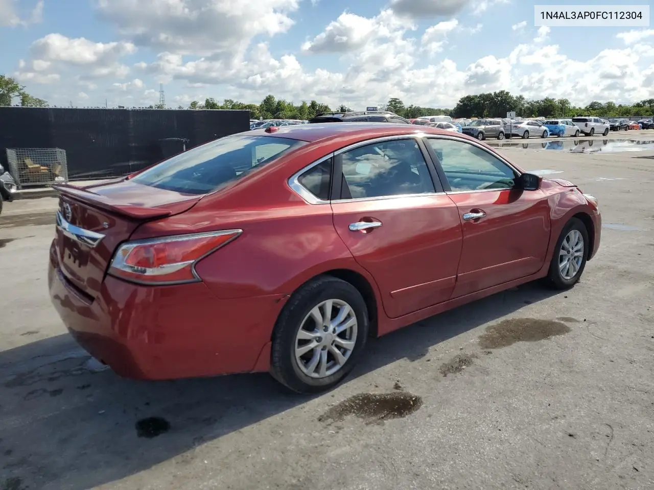 2015 Nissan Altima 2.5 VIN: 1N4AL3AP0FC112304 Lot: 56693115