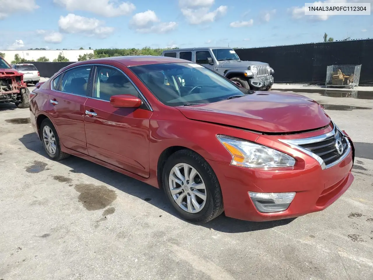 2015 Nissan Altima 2.5 VIN: 1N4AL3AP0FC112304 Lot: 56693115