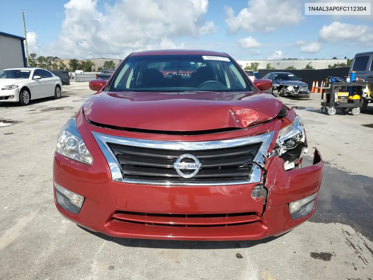 2015 Nissan Altima 2.5 VIN: 1N4AL3AP0FC112304 Lot: 56693115