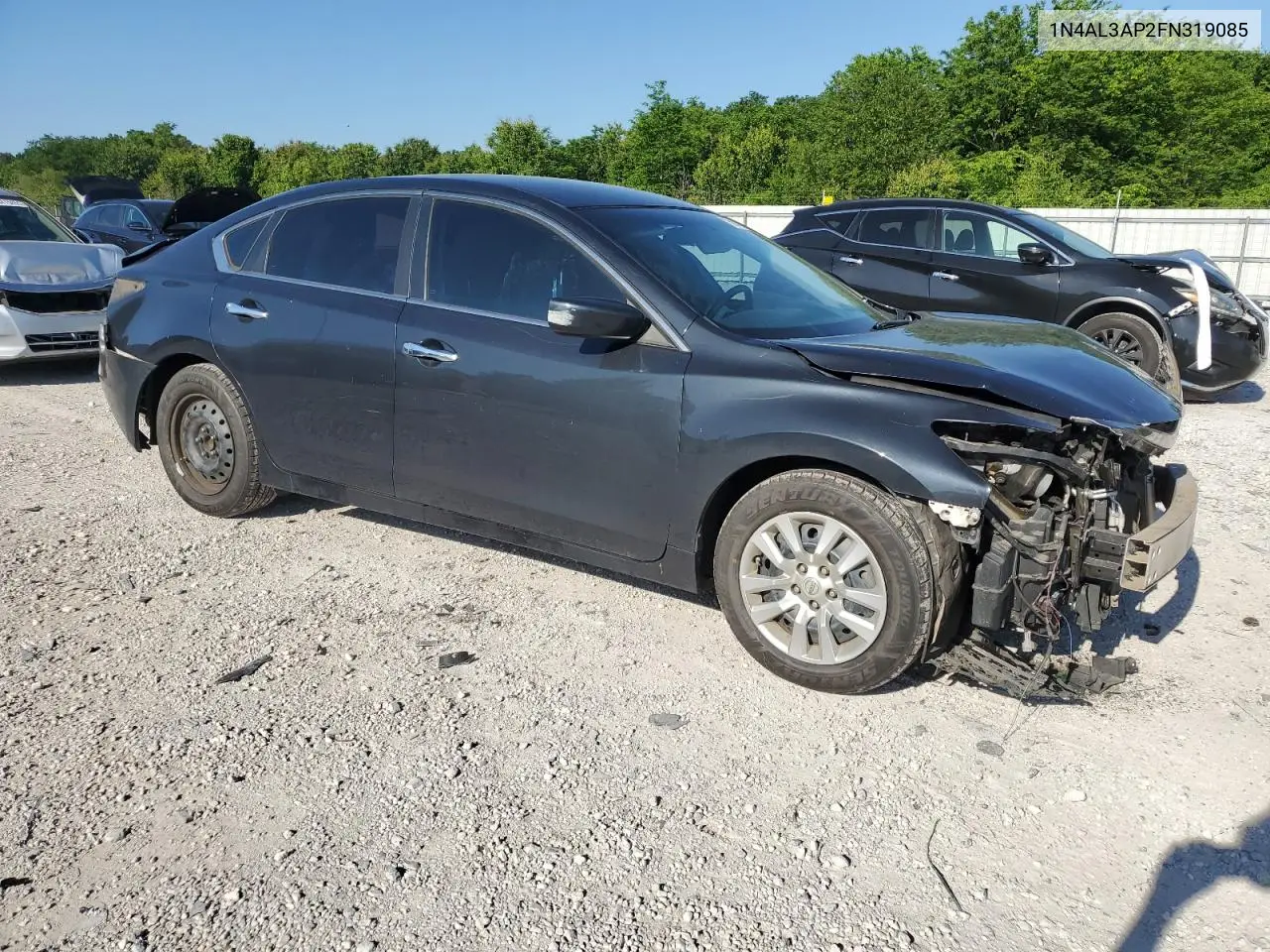 2015 Nissan Altima 2.5 VIN: 1N4AL3AP2FN319085 Lot: 56742255