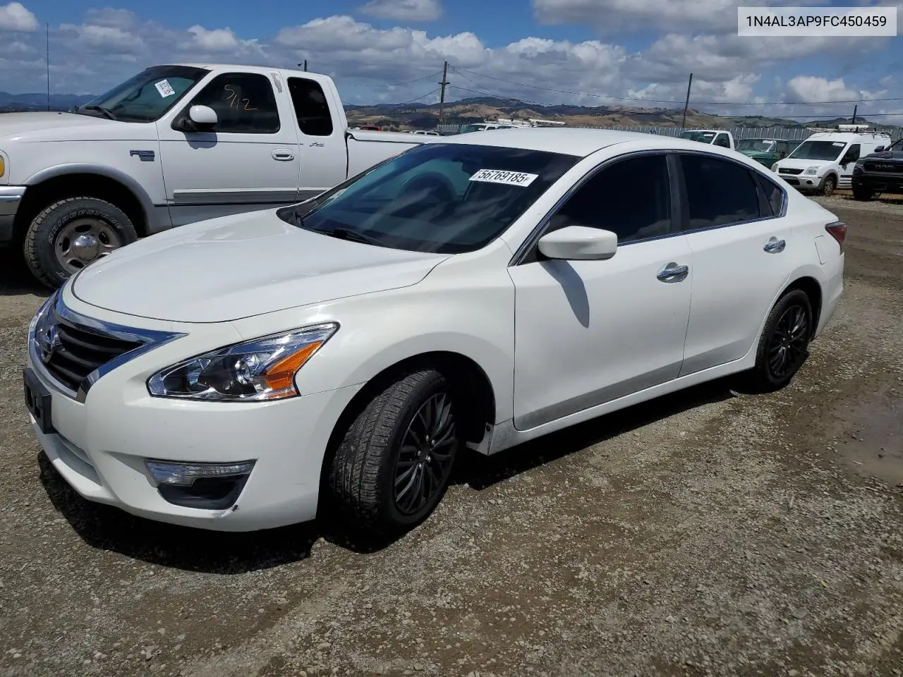 2015 Nissan Altima 2.5 VIN: 1N4AL3AP9FC450459 Lot: 56769185
