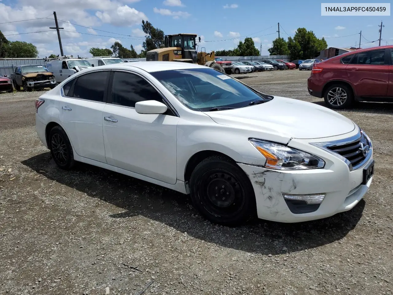 2015 Nissan Altima 2.5 VIN: 1N4AL3AP9FC450459 Lot: 56769185