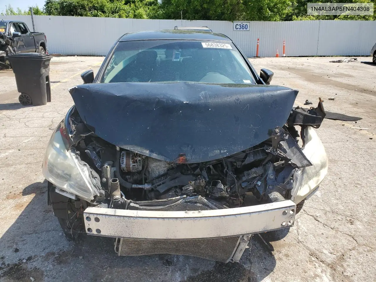 2015 Nissan Altima 2.5 VIN: 1N4AL3AP5FN404308 Lot: 56838325