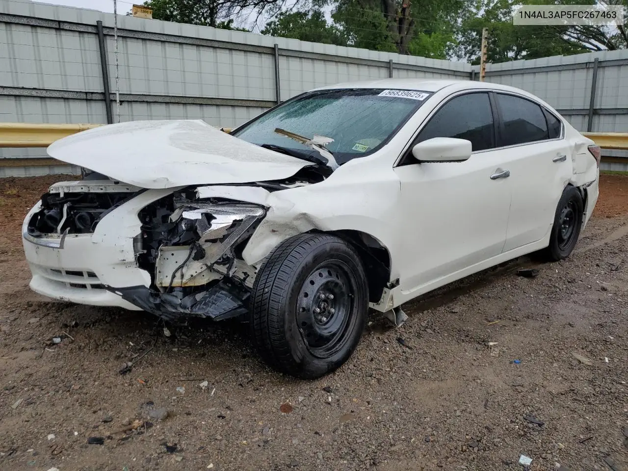 2015 Nissan Altima 2.5 VIN: 1N4AL3AP5FC267463 Lot: 56839625