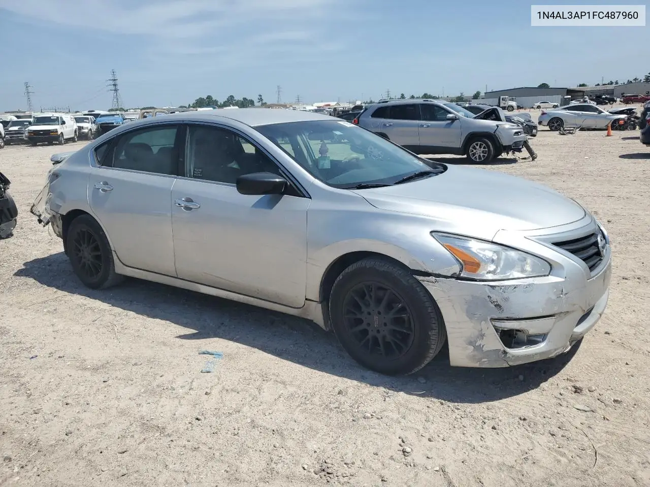 2015 Nissan Altima 2.5 VIN: 1N4AL3AP1FC487960 Lot: 56854825