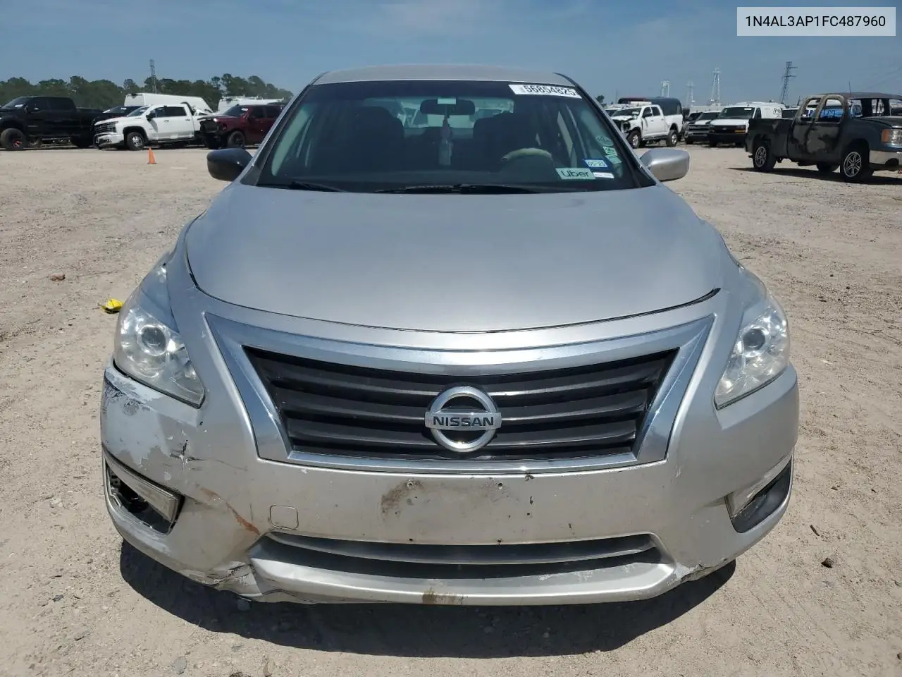 2015 Nissan Altima 2.5 VIN: 1N4AL3AP1FC487960 Lot: 56854825