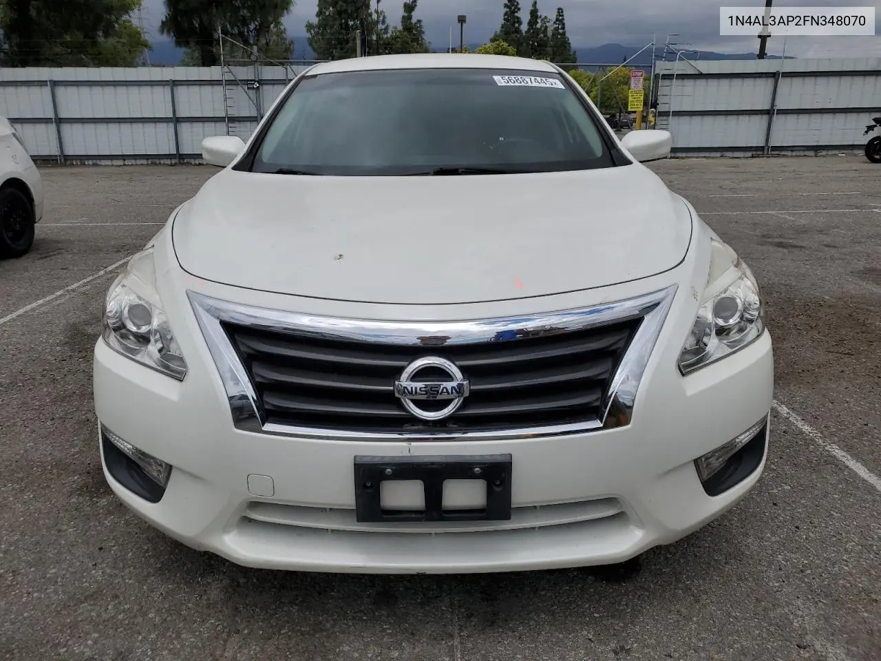 2015 Nissan Altima 2.5 VIN: 1N4AL3AP2FN348070 Lot: 56887445