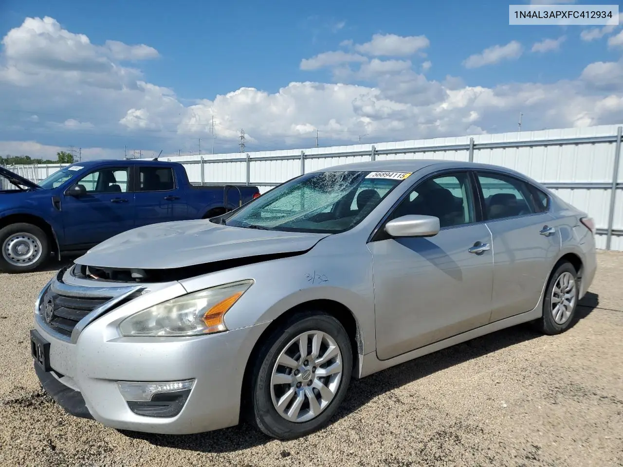 2015 Nissan Altima 2.5 VIN: 1N4AL3APXFC412934 Lot: 56894115