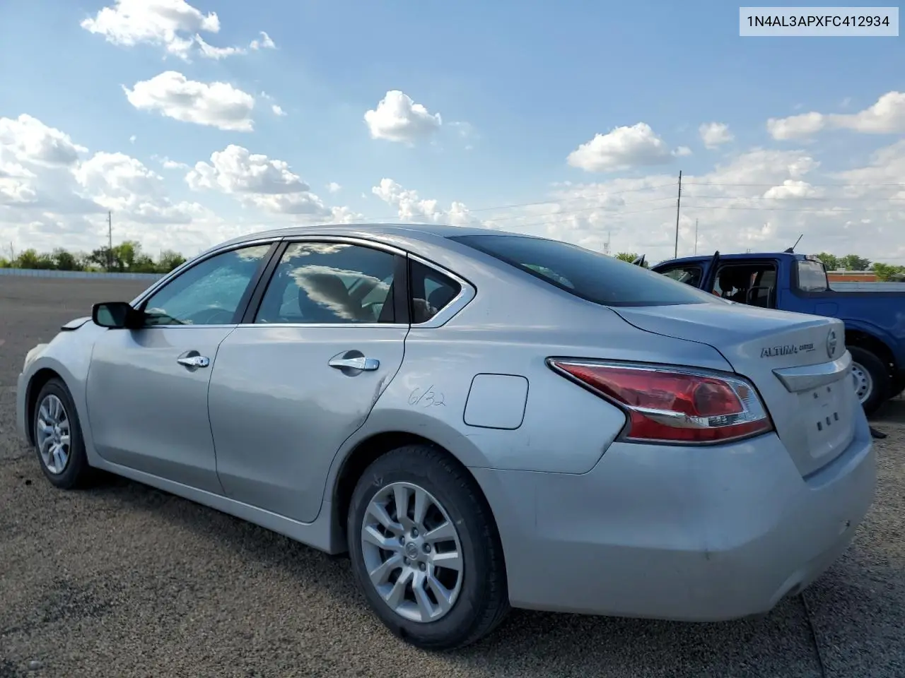 2015 Nissan Altima 2.5 VIN: 1N4AL3APXFC412934 Lot: 56894115