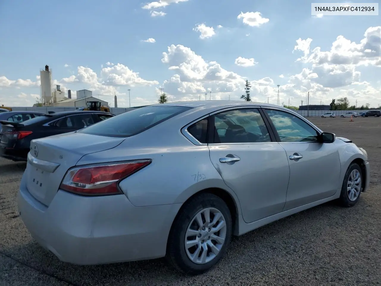 2015 Nissan Altima 2.5 VIN: 1N4AL3APXFC412934 Lot: 56894115