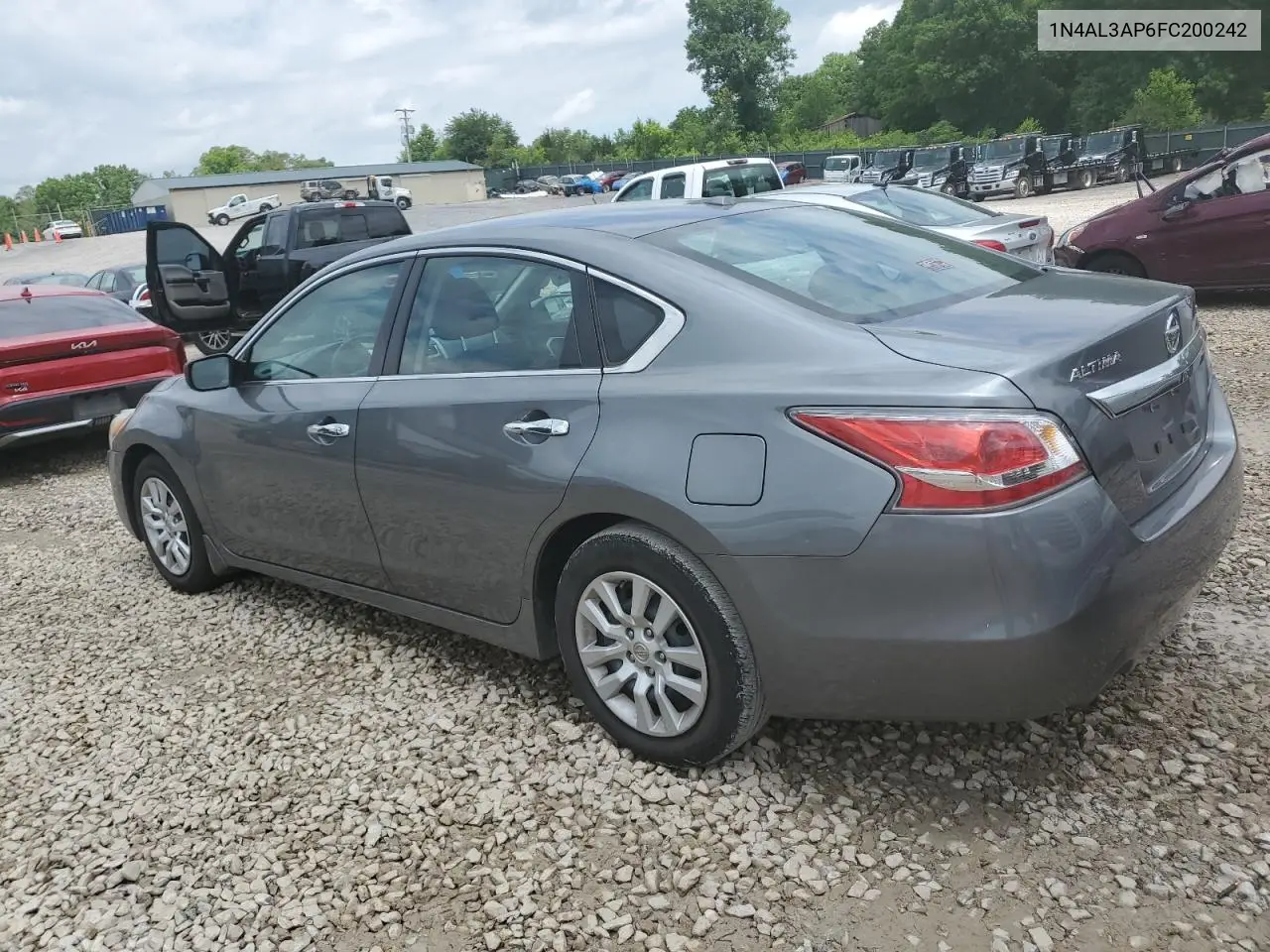 2015 Nissan Altima 2.5 VIN: 1N4AL3AP6FC200242 Lot: 57085685